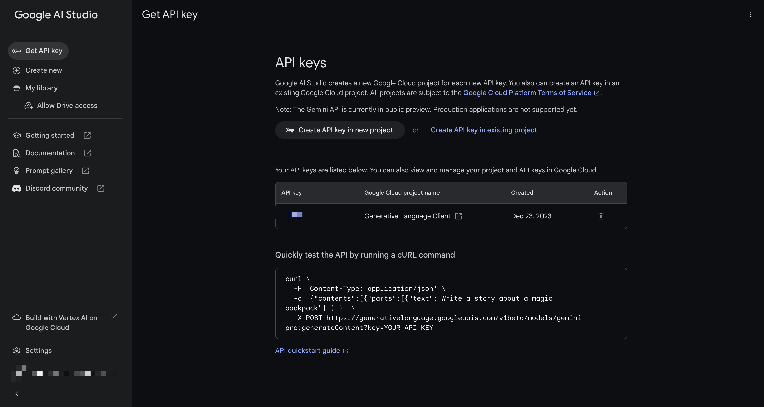 google-api-studio