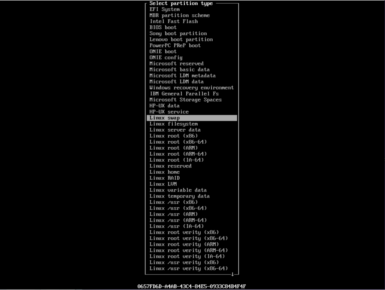partition-type